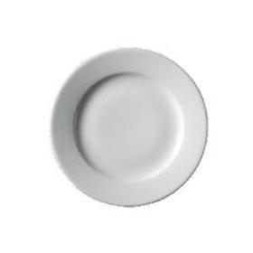 GENWARE Winged Plate Porcelain 25cm White Pack of 6 170484