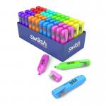 Swäsh Premium Highlighters, Assorted Colours [Box of 48] 170553