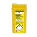 Click Medical Sharps Bin Puncture Resistant Base 0.2L Yellow Ref CM0641 *Up to 3 Day Leadtime*