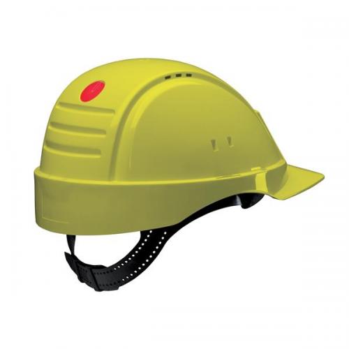 Cheap Stationery Supply of 3M PELTOR G2000C Solaris Safety Helmet Ventilation Uvicator Neck Protection (Yellow) G2000CUV-GU Office Statationery