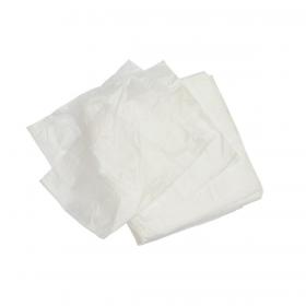 5 Star Facilities Bin Liners Light Duty 40 Litre Capacity W340/620xH570mm Square White [Pack 100] 171245