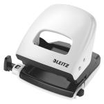 Leitz NeXXt WOW Hole Punch 3mm 30 Sheet Pearl White Ref 4010614 171657