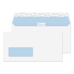 Blake Premium Office Envelopes Wallet P&S Window 120gsm DL Ultra White Wove Ref 32216 [Pack 500] 171701