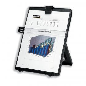 Fellowes Workstation Copyholder Easel Capacity 10mm with Line Guide A4 Black Ref 21106 178077