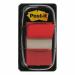 Post-it Index Flags 50 per Pack 25mm Red Ref 680-1 [Pack 12] 182414