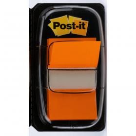 Post-it Index Flags 50 per Pack 25mm Orange Ref 680-4 Pack of 12 182457