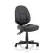 Trexus Intro Leather High Back Permanent Contact Operators Chair 490x450x440-560mm Ref ST204 3LEVER
