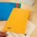 Elba Boston Part File 320gsm Manilla Elasticated 7-Part Foolscap Yellow Ref 100090310 [Pack 5]