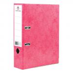 Concord Contrast Lever Arch File Laminated Capacity 70mm A4 Raspberry Ref 214708 [Pack 10] 204636