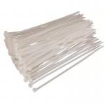 White Cable Ties 200x4.6mm Pack 100s 206268