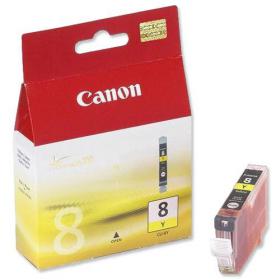 Canon CLI-8Y Inkjet Cartridge Page Life 280pp 13ml Yellow Ref 0623B001