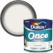 Dulux Once Gloss Paint For Wood And Metal - Pure Brilliant White 2. 5 Litres 210724