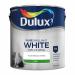 Dulux Silk Emulsion Paint For Walls And Ceilings - Pure Brilliant White 2.5 Litres 210807