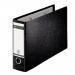 Leitz Board Lever Arch File Oblong Landscape 77mm Spine A3 Black Ref 1073-00-95 [Pack 2]