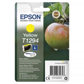 Epson T1294 Inkjet Cartridge Apple L Page Life 545pp 7ml Yellow Ref C13T12944012 216445