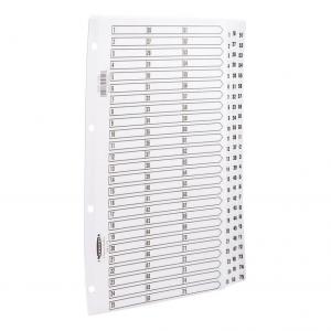 Concord Classic Index 1-75 Mylar-reinforced Punched 4 Holes 150gsm A4