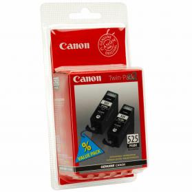 Canon PGI-525PGBK Inkjet Cartridges Page Life 341pp 19ml Black Ref 4529B006/10 Pack of 2