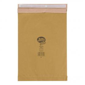 Jiffy Padded Bag Envelopes Peel and Seal Size 6 295x458mm Brown Ref JPB-6 Pack of 50