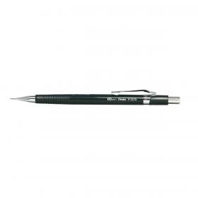 Pentel P205 Mechanical Pencil with Eraser Steel-lined Sleeve with 6 x HB 0.5mm Lead Ref XP205 233765