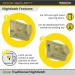 Sterling Standard Nightlatch Left & righthanded Doors Champagne Full Pack 2 keys NLS101 243402