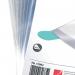 Rexel Clear Card Holder Polypropylene Wipe-clean Top-opening A4 Ref 12092 [Pack 25] 243958