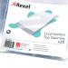 Rexel Clear Card Holder Polypropylene Wipe-clean Top-opening A4 Ref 12092 [Pack 25] 243958