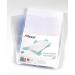 Rexel Clear Card Holder Polypropylene Wipe-clean Top-opening A4 Ref 12092 [Pack 25]