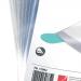 Rexel Clear Card Holder Polypropylene Wipe-clean Top-opening A4 Ref 12092 [Pack 25]