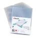 Rexel Clear Card Holder Polypropylene Wipe-clean Top-opening A5 Ref 12093 [Pack 25]