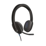 Logitech H540 Headset USB Laser-tuned Speakers with On-ear Controls Ref 981-000480 254723