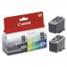 Canon PG-40/CL-41 Inkjet Cartridge Page Life329pp Black/Page Life312pp Tri-Colour Ref 0615B043 [Pack 2]