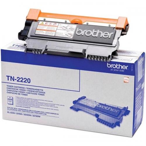 Brother Laser Toner Cartridge High Yield Page Life 2600pp Tn2220 