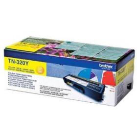 Brother Laser Toner Cartridge Page Life 1500pp Yellow Ref TN320Y 256260