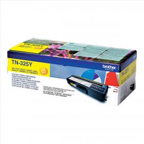 Brother Laser Toner Cartridge High Yield Page Life 3500pp Yellow Ref TN325Y 256293