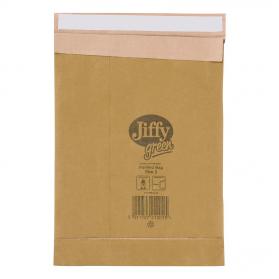 Jiffy Padded Bag Envelopes Size 2 195x280mm Brown Ref JPB-2 Pack of 100 264859