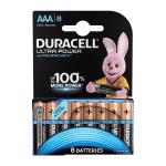 Duracell Ultra Power MX2400 Battery Alkaline 1.5V AAA Ref 81235515 [Pack 8] 265800