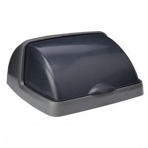Addis 25 Litre Roll top bin lid Metallic 510694 265999