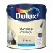 Dulux Matt Emulsion Paint For Walls And Ceilings - Ivory 2.5 Litres 266841