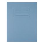 Silvine Exercise Book Ruled and Margin 80 Pages 75gsm 229x178mm Blue Ref EX104 [Pack 10] 26966X