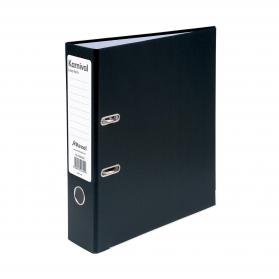 Rexel Karnival Lever Arch File Paper over Board Slotted 70mm A4 Black Ref 3200005 Pack of 10 271652