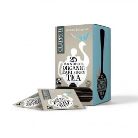 Clipper Fairtrade Organic Earl Grey Tea Bags Ref 0403265 Pack of 25 272644