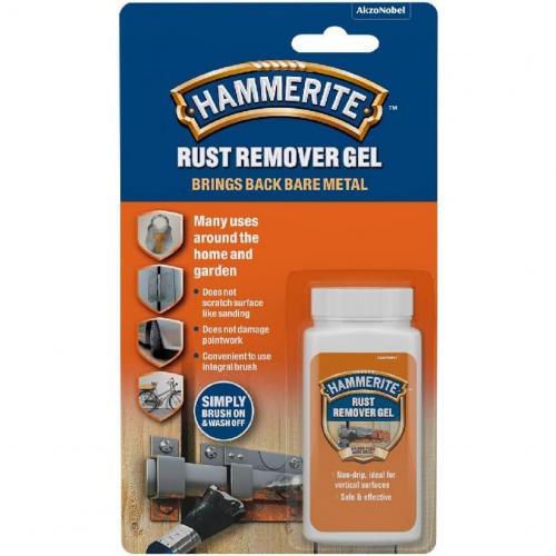 Hammerite Rust Remover Gel Blister Pack Non Drip Rust Remover 100ml 273011