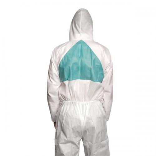 Cheap Stationery Supply of 3M 4520XL (Extra Large) Basic Protective Lightweight Breathable Anti-Asbestos Disposable Coverall (White/Turquoise) 4520XL Office Statationery