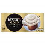 Nescafe Gold Latte Instant Coffee Sachets One Cup Ref 12314884 [Pack 40] 275458
