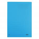 Elba StrongLine Square Cut Folder 320gsm 32mm Foolscap Blue Ref 100090020 [Pack 50] 277905