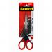 Scotch Precision Scissors Stainless Steel Ambidextrous Comfort Handles 180mm Red Ref 1447 278114