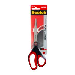 Cheap Stationery Supply of Scotch Precision Scissors Stainless Steel Ambidextrous Comfort Handles 200mm Red 1448 278122 Office Statationery
