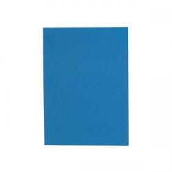 Cheap Stationery Supply of GBC (A4) Binding Covers Leatherboard Plain 250g/m2 (Blue) - 1 x Pack of 50 Binding Covers 46730E Office Statationery