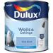 Dulux 500006 Matt Emulsion Paint For Walls And Ceilings - Blue Babe 2.5L 284992
