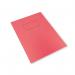 Silvine Exercise Book Ruled and Margin 80 Pages 75gsm A4 Red Ref EX107 [Pack 10] 28530X